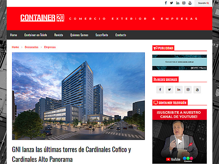 GNI lanza las últimas torres de Cardinales Cofico y Cardinales Alto Panorama